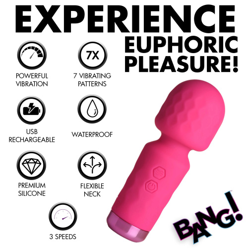 10x Mini Silicone Wand - Pink  5