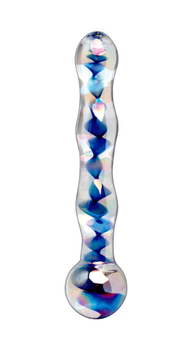 Icicles No. 8 - Clear / Blue  4
