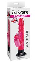 Waterproof Beaver Wall Bangers Deluxe - Pink