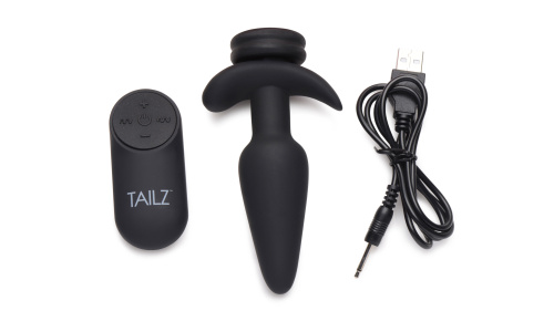 Interchangeable 10x Vibrating Small Silicone Anal Plug With Remote  3