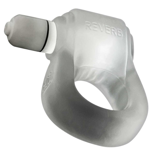 Glowdick Cockring With Led - Clear Ice  2
