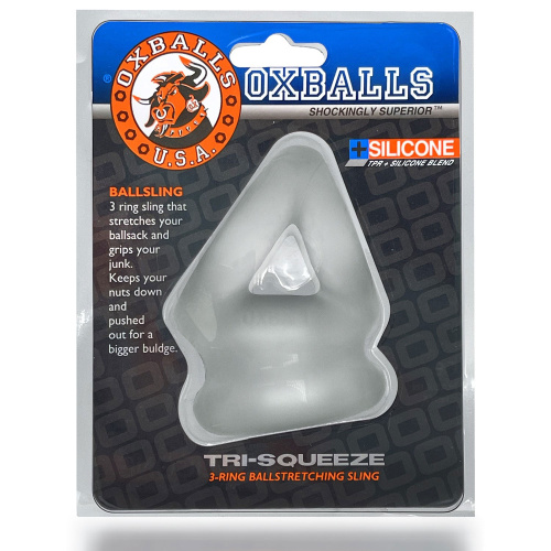 Tri-Squeeze Cocksling - Clear  4
