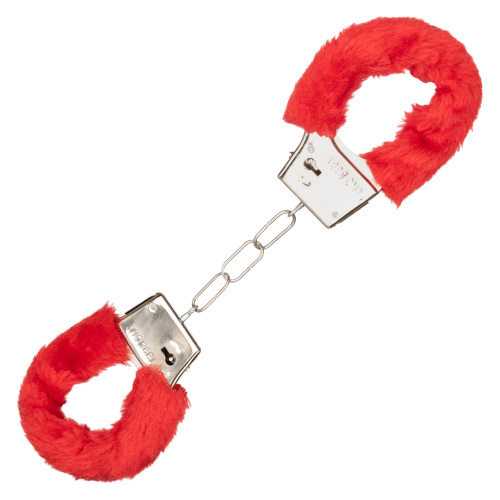 Playful Furry Cuffs - Red  4