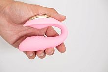 Harmonie Rechargeable Remote Silicone Bendable Vibrator - Pink