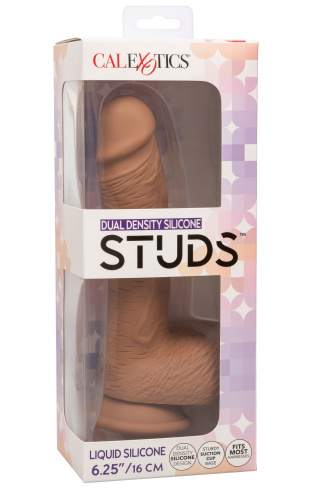 Dual Density Silicone Studs 6.25 Inch - Brown  4