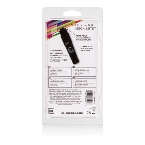 Waterproof Mega-Mite- Black  3