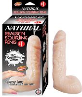 Natural Realskin Squirting Penis #1 - Flesh