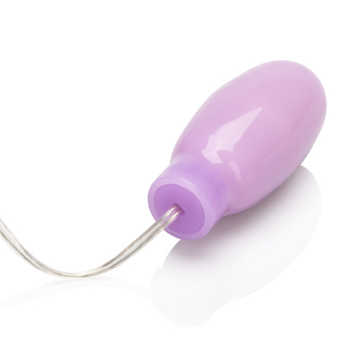 Silicone Slims Vibrating Smooth Bullet - Purple  4