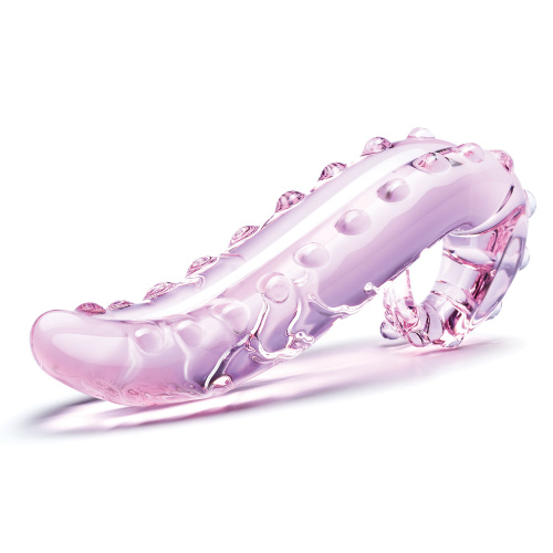 6 Inch Lick-It Glass Dildo  2