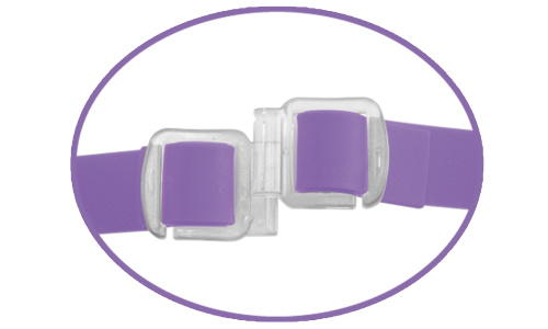Fetish Fantasy Elite Vibrating Double Delight Strap-on - Purple  3
