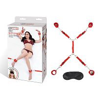 7 Pc Bed Spreader - Red