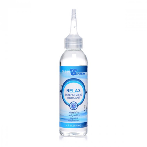 Relax Desensitizing Lubricant With Nozzle Tip - 4 Oz. 118ml  2