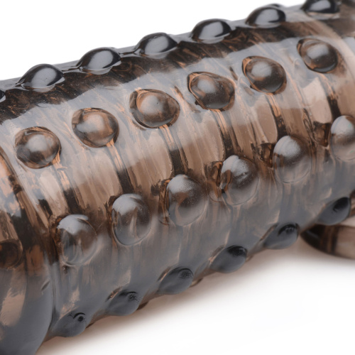 1.5 Inch Penis Enhancer Sleeve - Smoke  3