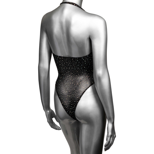 Radiance Deep v Body Suit - One Size - Black  3