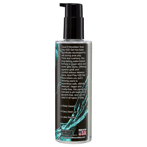 Cloud 9 H20 Anal Play Gel 8 Fl. Oz.  5