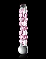 Icicles No. 7 - Clear / Pink