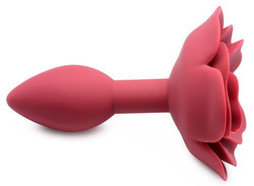 Booty Bloom Silicone Rose Anal Plug - Small  4