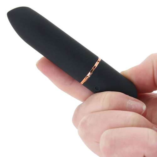 Pink Pussycat Vibrating Mini Vibe - Black  4