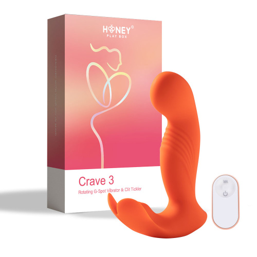 Crave 3 - G-Spot and Clit Vibrator - Orange  4