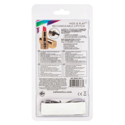 Hide and Play Rechargeable Lipstick  4