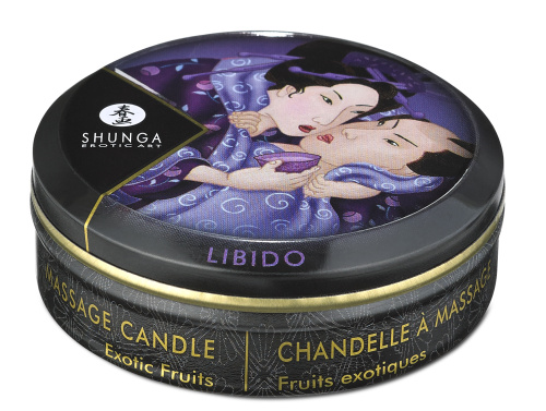 Mini Massage Candle - Libido - Exotic Fruits - 1 Fl. Oz.  2