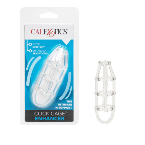 Cock Cage Enhancer - Clear  2