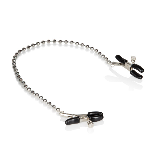 Silver Beaded Nipple Clamps  2