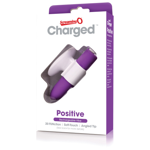 Charged Positive Rechargeable Vibe - Grape  5