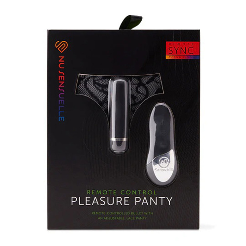 Nu Sensuelle Remote Control Pleasure Panty - Black  2