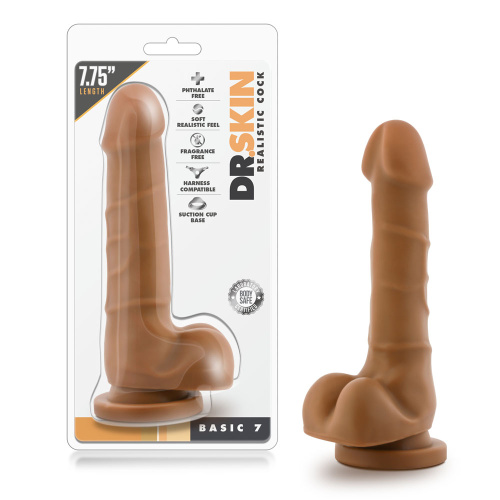 Dr. Skin - Realistic Cock - Basic 7 - Mocha  2