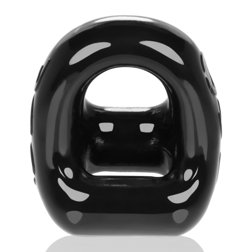360 2- Way Cockring and Ballsling - Black  2