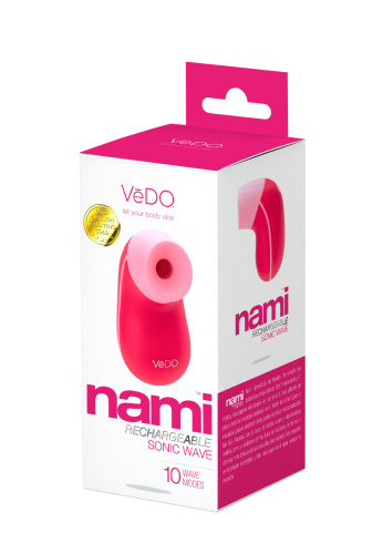 Nami Rechargeable Sonic Vibe - Foxy Pink  3