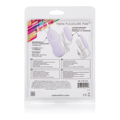 Twin Pleasure Pak - Purple  2