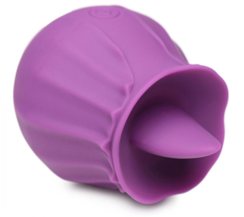 Inmi - Bloomgasm Wild Violet Licking Silicone Stimulator - Violet  3