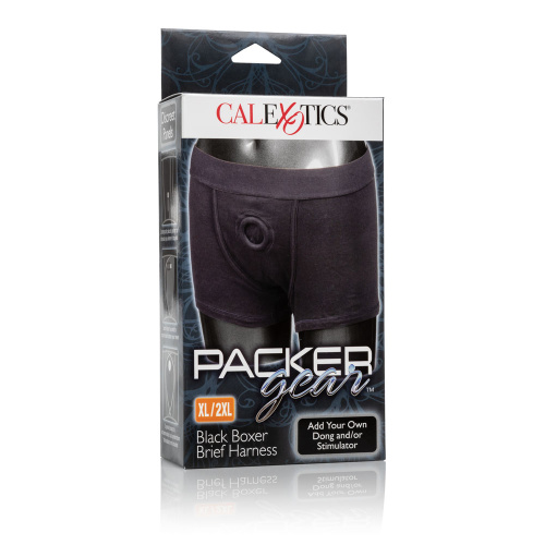 Packer Gear Black Boxer Brief Harness Xl/2xl  3