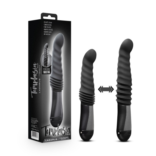 Temptasia - Lazarus - Thrusting Dildo - Black  5
