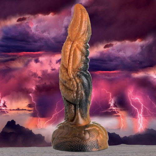 Ravager Rippled Tentacle Silicone Dildo  5