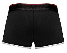 Retro Sport Panel Short - Small - Black/ Red