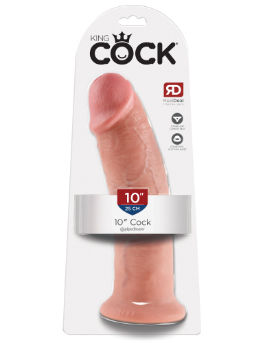 King Cock 10-Inch Cock - Flesh  5