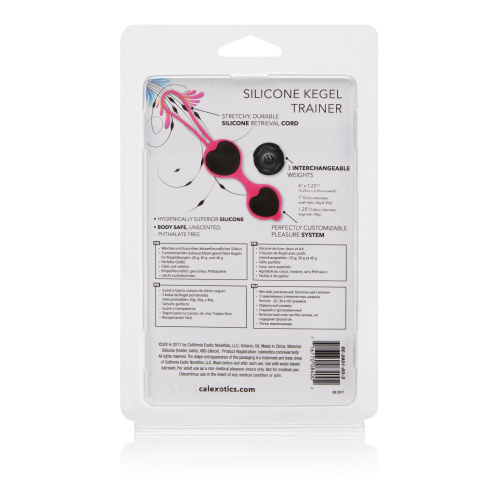 Silicone Kegel Trainer - Black  2