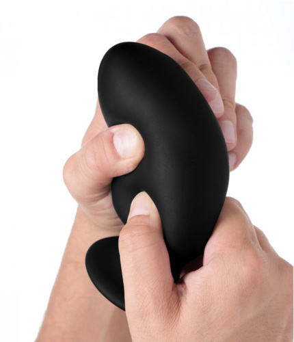 Squeezable Silicone Anal Plug - Medium  4