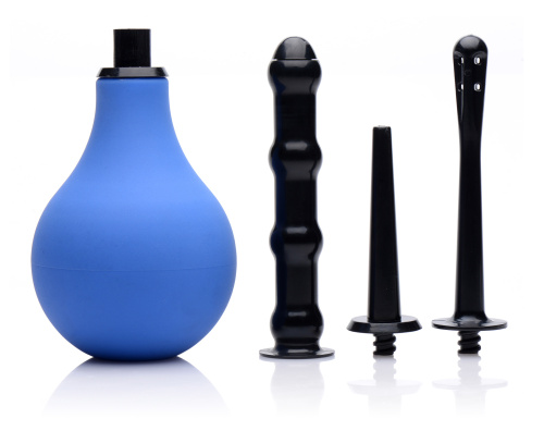 Premium One- Way Valve Anal Douche Set  3