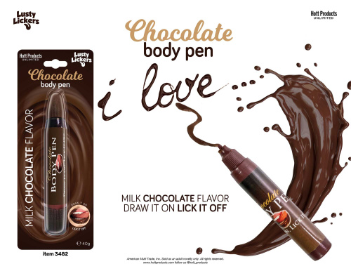MILK CHOCOLATE BODY PEN