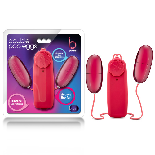 B Yours Double Pop Eggs - Cerise  3