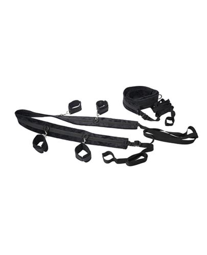 No Matter Where Bondage Restraint System - Black  3