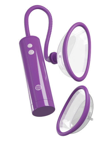 Fantasy for Her Rechargeable Pleasure Pump Kit - Purple  2