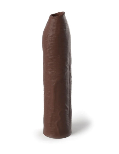 Fantasy X-Tensions Elite Uncut 7 Inch Extension Sleeve - Brown  2