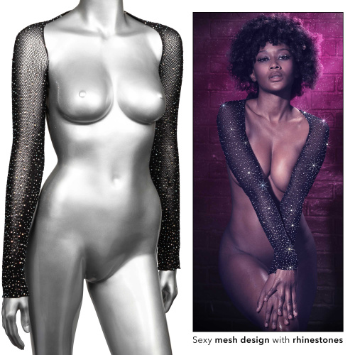 Radiance Shoulder Shrug - Black  5