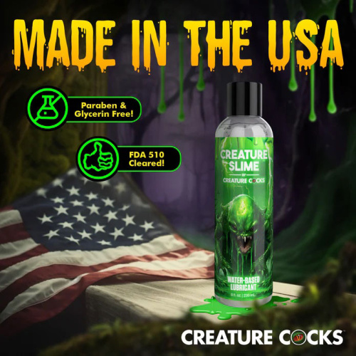 Creature Slime Water Based Lubricant 8oz  5