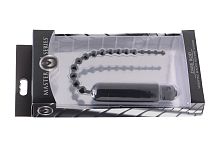 Dark Rod Vibrating Beaded Silicone Sound